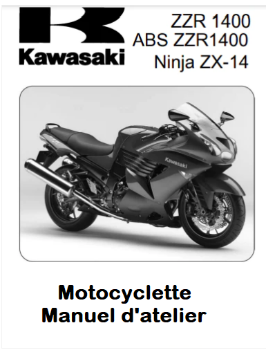 manuel d'atelier Kawasaki 1400 ZZR 2006 français { AUTHENTIQU'ERE