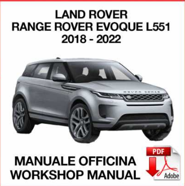 Manuel d'atelier Range Rover Evoque L551 2018 2022 { Docautomoto