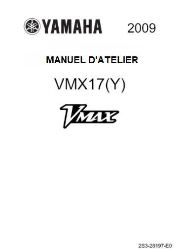 Manuel d'atelier yamaha 1700 VMax en français { AUTHENTIQU'ERE