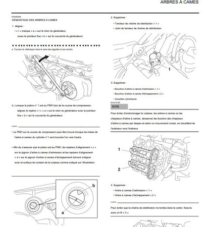 Manuel d'atelier yamaha 500 Tmax 2015 français { {{ Docautomoto }}