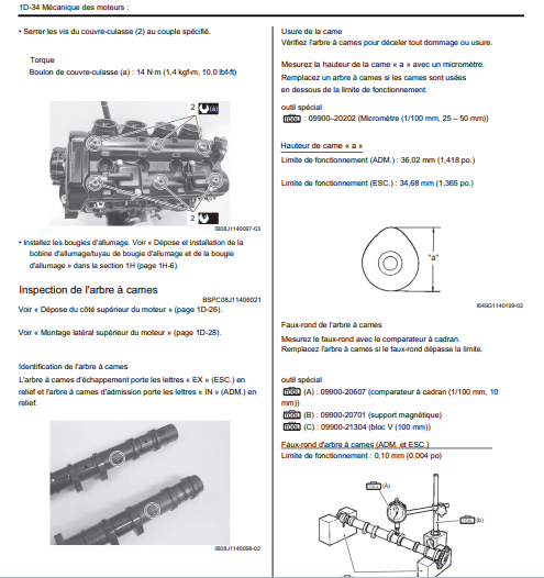 Manuel d'atelier Suzuki GSR 750 2012 pdf français { {{ Docautomoto }}