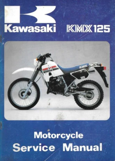 manuel d'atelier Kawasaki KMX 125 1988 { Docautomoto