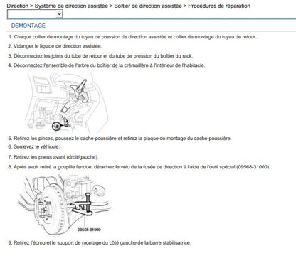 Manuel d'atelier Hyundai coupé Tiburon 2001 2008 français Docautomoto