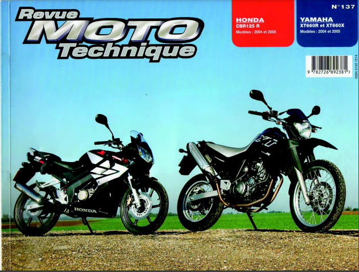 manuel de réparation Honda CBR 125 2004 { {{ Docautomoto }}