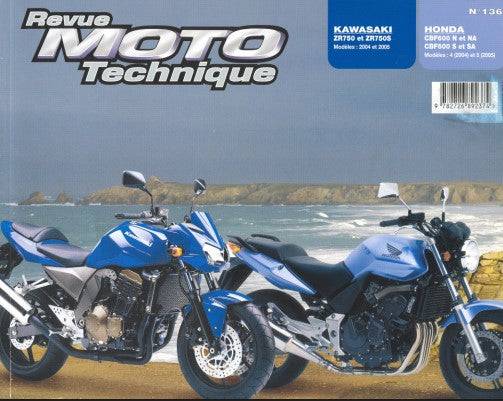 Manuel de réparation Kawasaki ZR750 2004 2006 Docautomoto