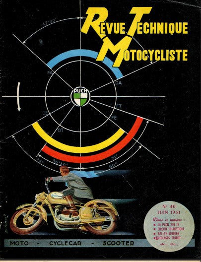 Manuel de réparation Puch 250 TF 1951 Docautomoto