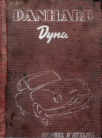 manuels d'atelier Panhard Dyna PL17 Junior 24 { {{ Docautomoto }}