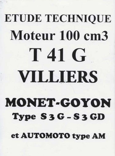 Revue technique  Monet Goyon 98 moteur Villiers