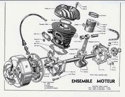 Revue technique  Monet Goyon 98 moteur Villiers