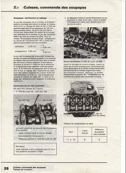 Manuels d'atelier Volkswagen Golf GTI et 16s AUTHENTIQU'ERE