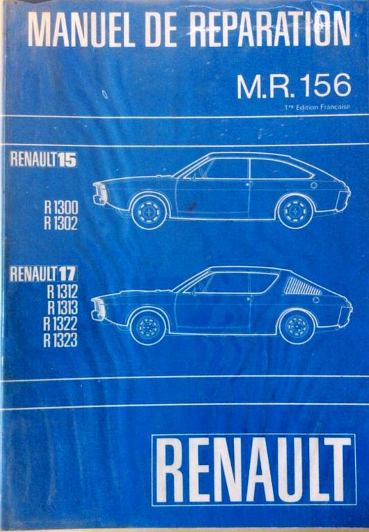 manuels d'atelier et réparation Renault 15 et 17 { {{ Docautomoto }}
