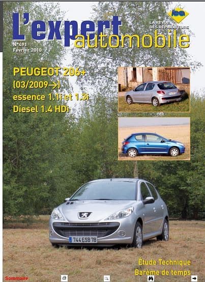 Manuels de réparation Peugeot 206 et 206+ { AUTHENTIQU'ERE