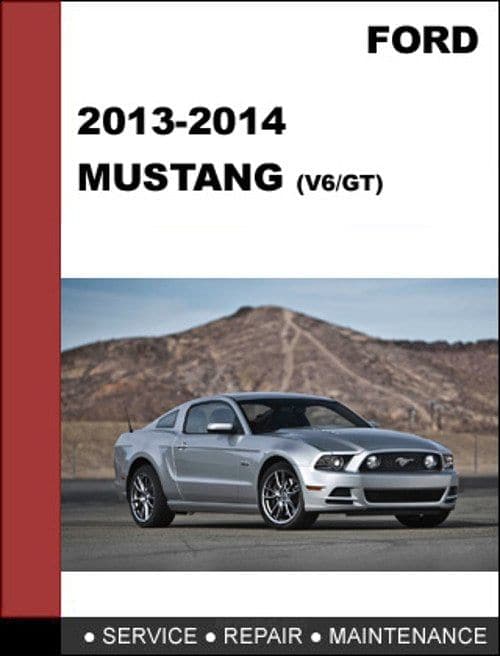 Manuel d'atelier Ford Mustang 2014 { AUTHENTIQU'ERE