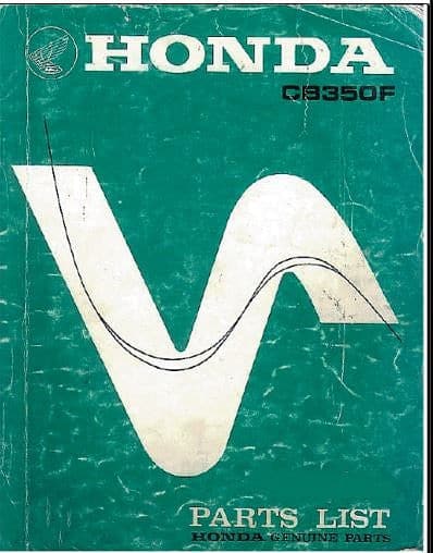 manuel d'atelier Honda 350 et 400 Four { {{ Docautomoto }}