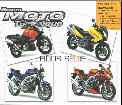 Manuels d'atelier Suzuki SV DL1000 S { {{ Docautomoto }}