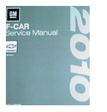manuel d'atelier Chevrolet Camaro 2010 2011 { AUTHENTIQU'ERE
