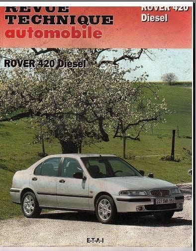 Revue technique Rover 420 diesel { AUTHENTIQU'ERE