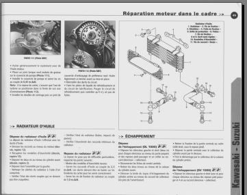 Manuels d'atelier Suzuki SV DL1000 S { {{ Docautomoto }}
