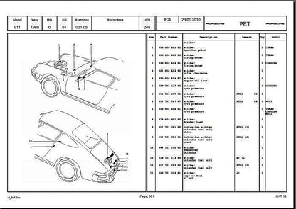 manuel d'atelier Porsche 911 1983 1989 { {{ Docautomoto }}