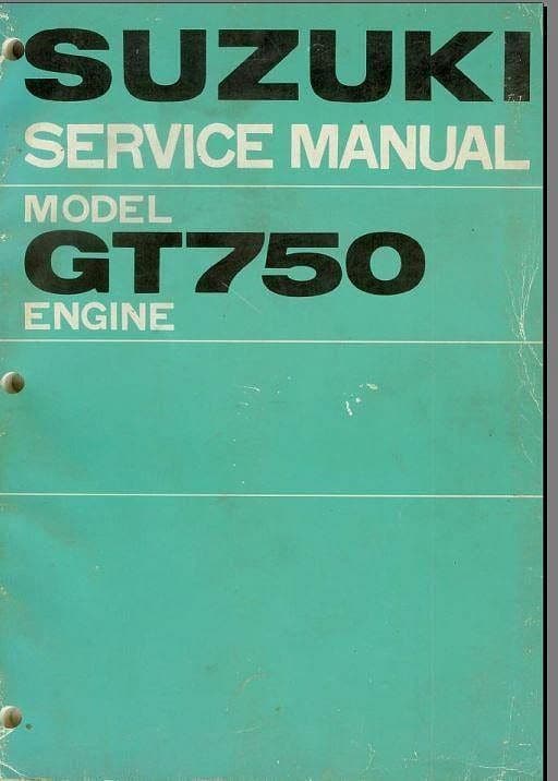 Manuels d'atelier Suzuki GT 750 { {{ Docautomoto }}
