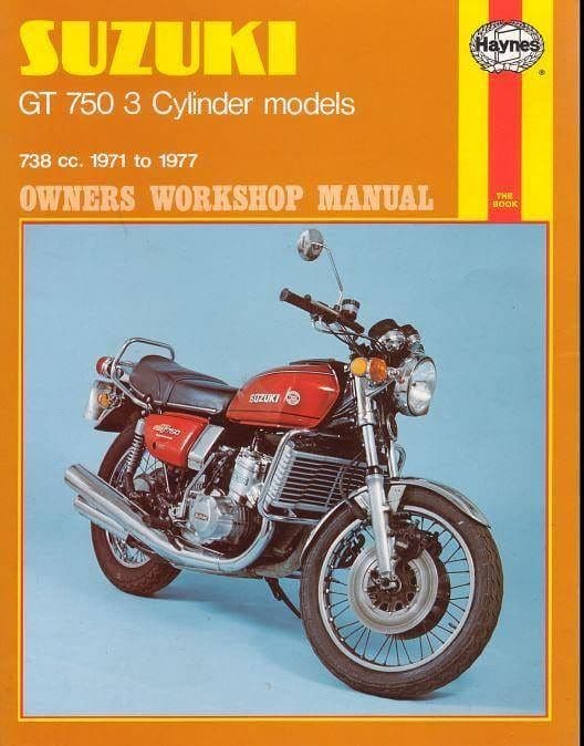Manuels d'atelier Suzuki GT 750 { {{ Docautomoto }}