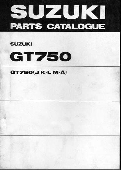 Manuels d'atelier Suzuki GT 750 { {{ Docautomoto }}