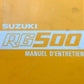 Manuel d'atelier Suzuki 500 RG en Français { AUTHENTIQU'ERE