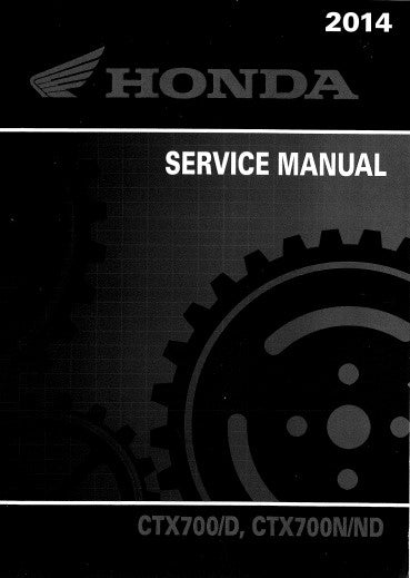 Manuel de réparation Honda CTX 700 2014 2015 { {{ Docautomoto }}