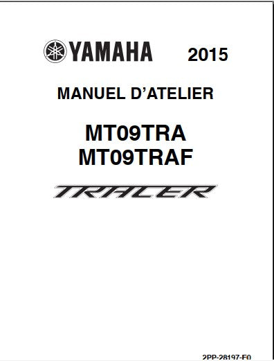 Manuel d'atelier Yamaha MT 09 Tracer 2015 { {{ Docautomoto }}