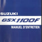Manuel d'atelier réparation Suzuki GSX 1100 F 1988 1994 { Docautomoto