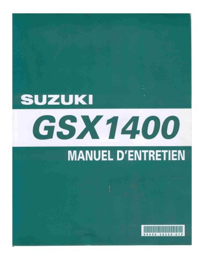 Manuel d'atelier réparation Suzuki GSX 1400 2001 { {{ Docautomoto }}