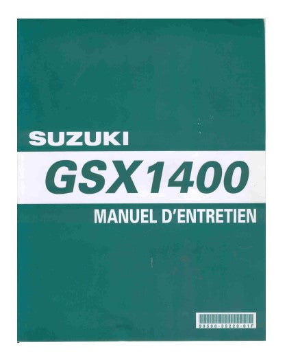 Manuel d'atelier réparation Suzuki GSX 1400 2001 { Docautomoto
