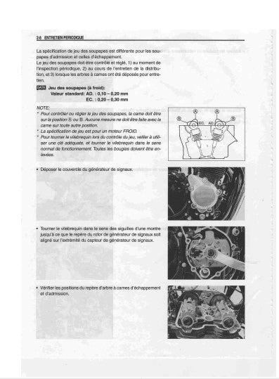 Manuel d'atelier réparation Suzuki GSX 1400 2001 { {{ Docautomoto }}