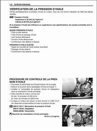manuel d'atelier Quad Suzuki LTZ 400 2003 2005 { {{ Docautomoto }}