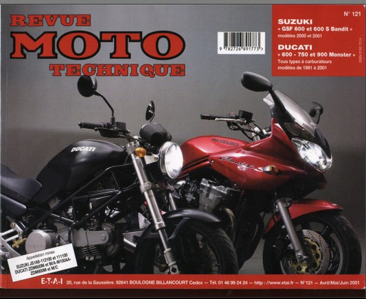 Manuel de réparation Suzuki 600 Bandit 2000 { {{ Docautomoto }}