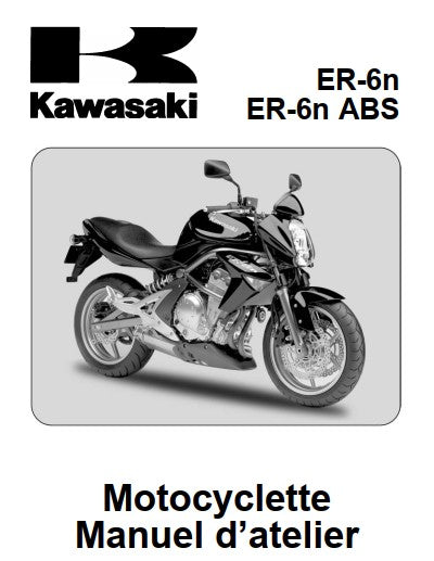 manuel de réparation Kawasaki ER6 2007 Docautomoto