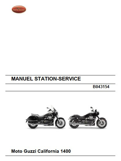 Manuel de réparation Moto Guzzi 1400 California 2012 { Docautomoto