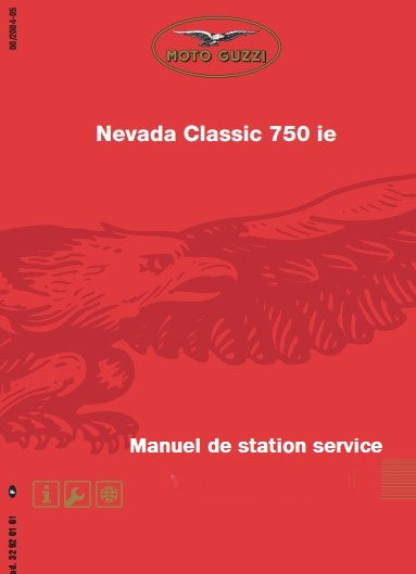 Manuel d'atelier Moto Guzzi nevada 750 IE { {{ Docautomoto }}