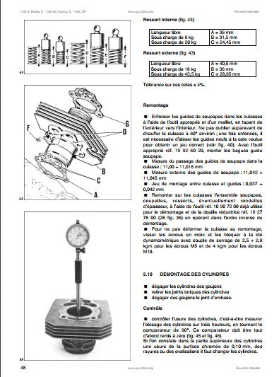 Manuels d'atelier Moto Guzzi V35 V50 V65 { {{ Docautomoto }}