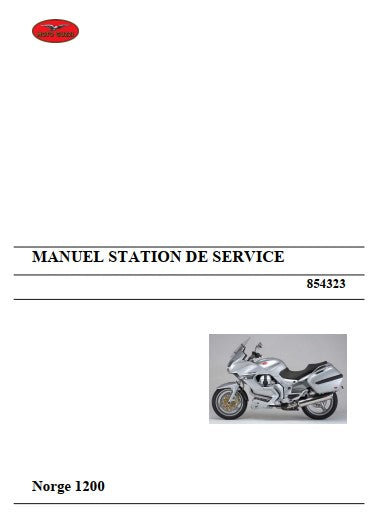 Manuel d'atelier Moto Guzzi 1200 Norge { {{ Docautomoto }}