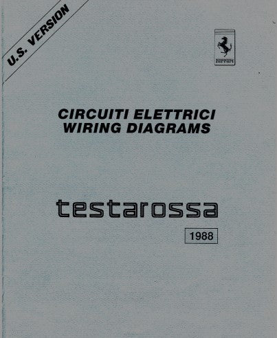 Manuel d'atelier Ferrari Testarossa multilingue 1200 pages { AUTHENTIQU'ERE
