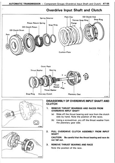 Manuel d'atelier Toyota Supra Mk2 1985 Docautomoto