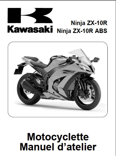 manuel d'atelier Kawasaki ZX 10 R 2012 Docautomoto