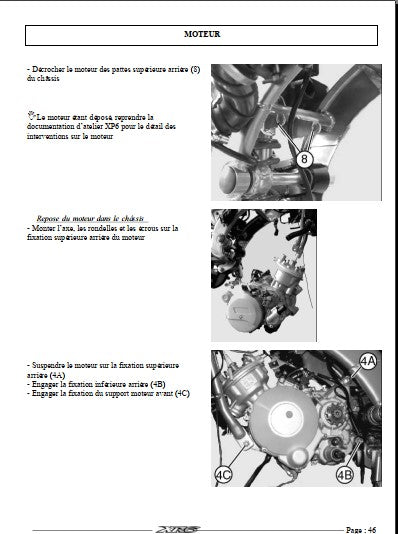 manuel d'atelier Peugeot 50 XR6 { Docautomoto