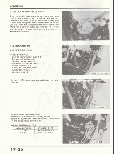 Manuel d'atelier Honda 125 CR 87 et 88 { {{ Docautomoto }}