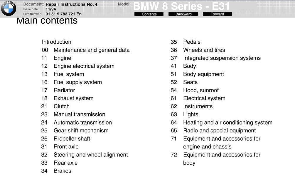 manuels d'atelier BMW { AUTHENTIQU'ERE