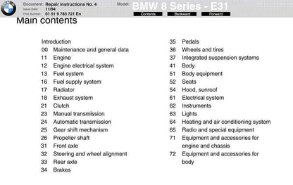 manuels d'atelier BMW { {{ Docautomoto }}