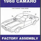 manuel d'atelier Chevrolet Camaro 67 { AUTHENTIQU'ERE
