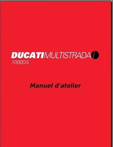 Manuel d'atelier Ducati 1000 DS multistrada { AUTHENTIQU'ERE