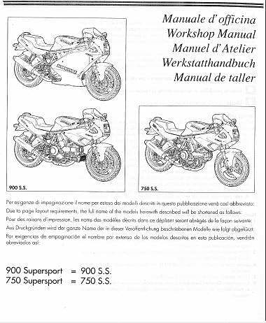 manuel d'atelier Ducati 750 900 SS { AUTHENTIQU'ERE